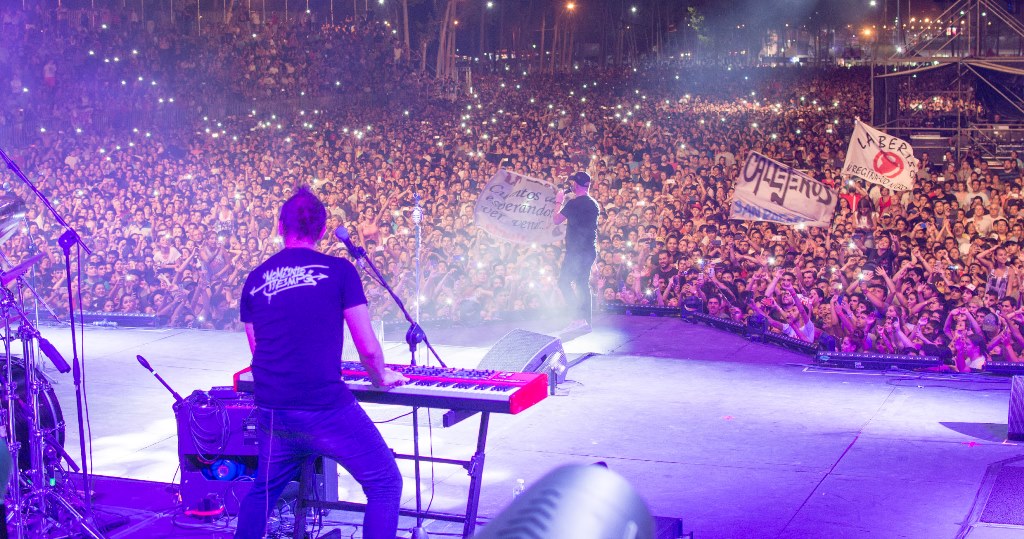 Espectacular cierre de la Fiesta de la Manzana.