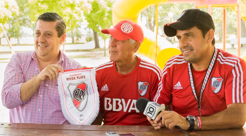 River probó jugadores en Guaminí