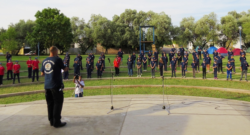 Puan: Encuentro de cadetes de bomberos