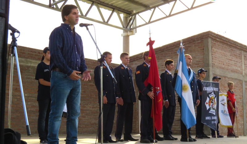 Puan: Encuentro de cadetes de bomberos