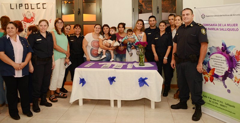 Dia de la mujer en Salliqueló