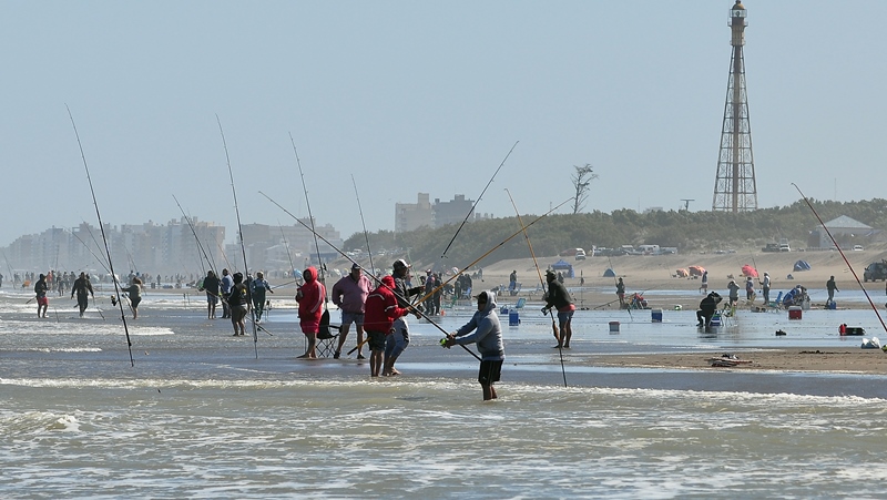 Concurso de pesca en Monte Hermoso