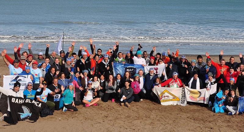 Campeonato de aguas abiertas y frías