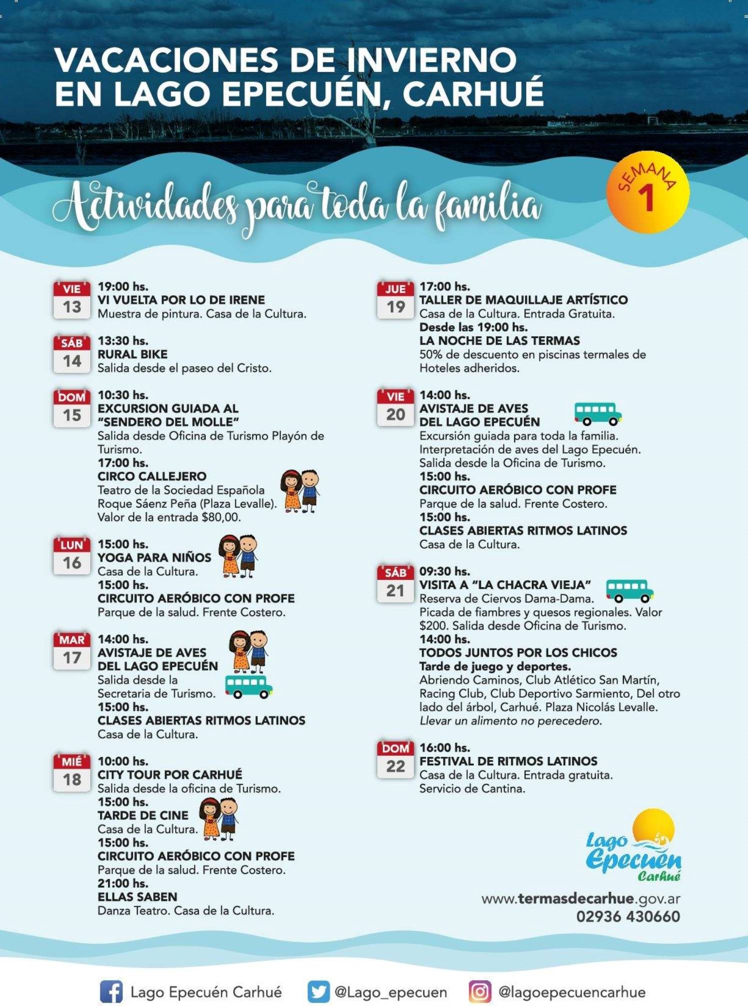 Actividades en Carhué