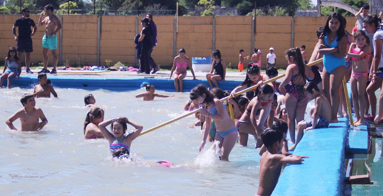 Piletas de natación de las colonias de verano