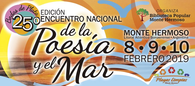 Encuentro de poesía y lectura en Monte Hermoso