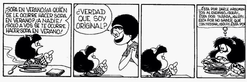 Muestra de Mafalda en Bahía Blanca