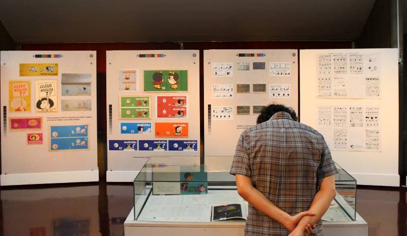 Muestra de Mafalda en Bahía Blanca