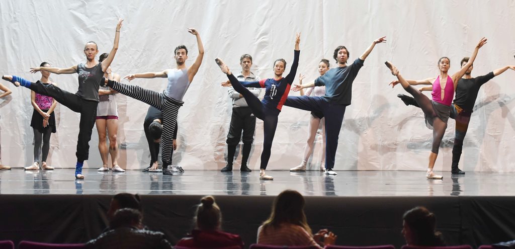 Ensayo del Ballet del Sur