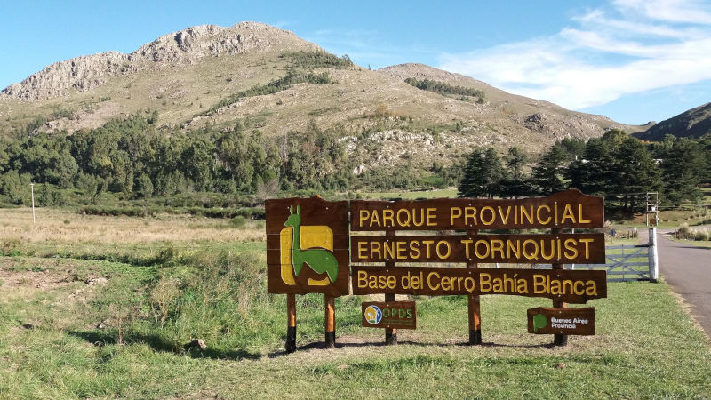 Parque Tornquist acceso