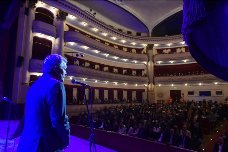 Palabras del Intendente Héctor Gay durante la ceremonia de apertura